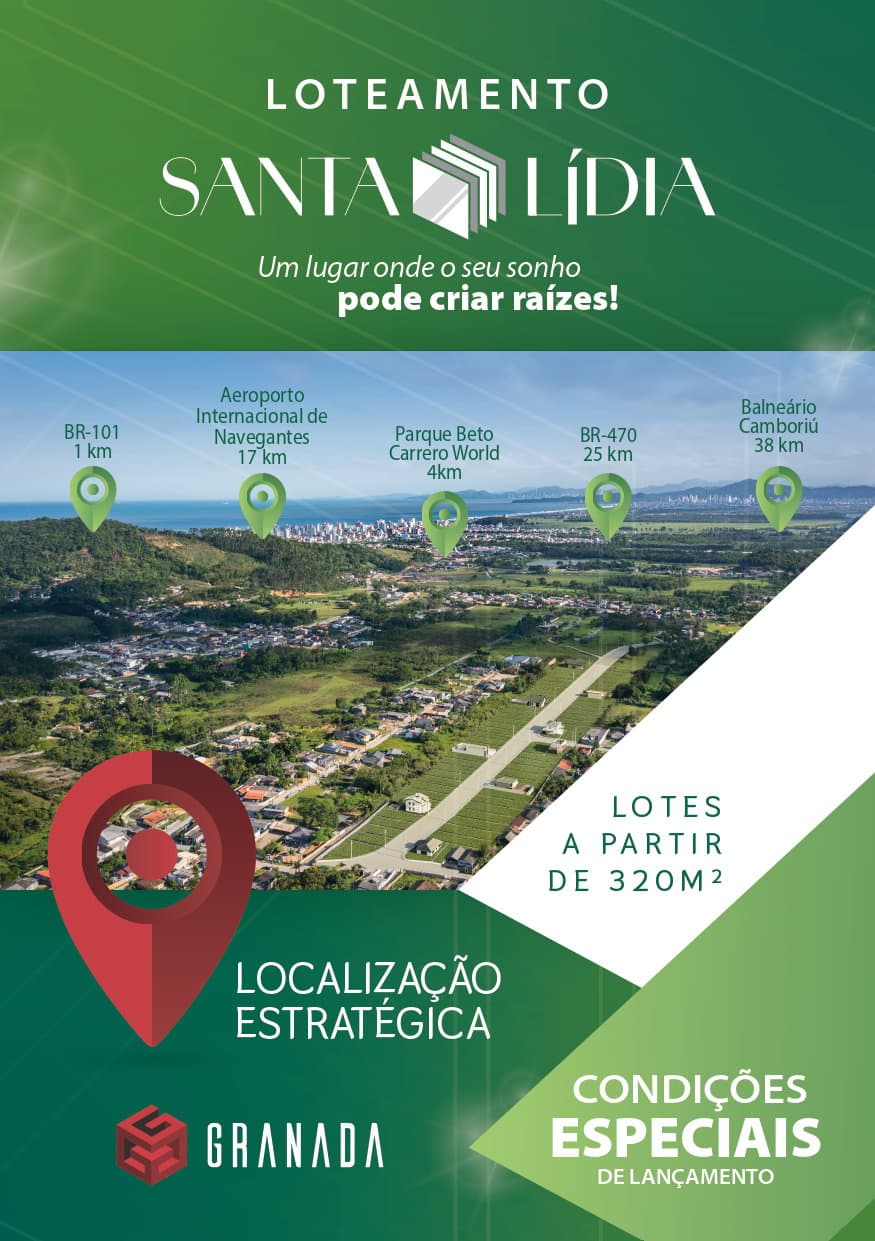 Loteamento Santa Lídia Pré-lançamento