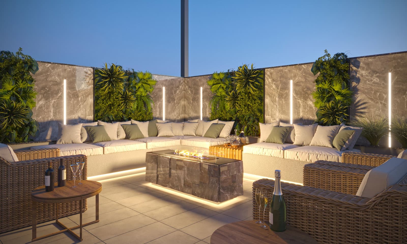 Golden Green Residence — Cobertura