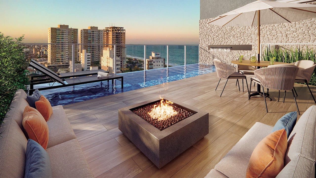 Apartamento de 2 quartos com 1 suíte e 68 m² em Bal. Piçarras