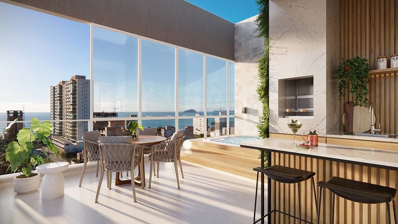 Apartamento de 2 quartos com 1 suíte e 68 m² em Bal. Piçarras