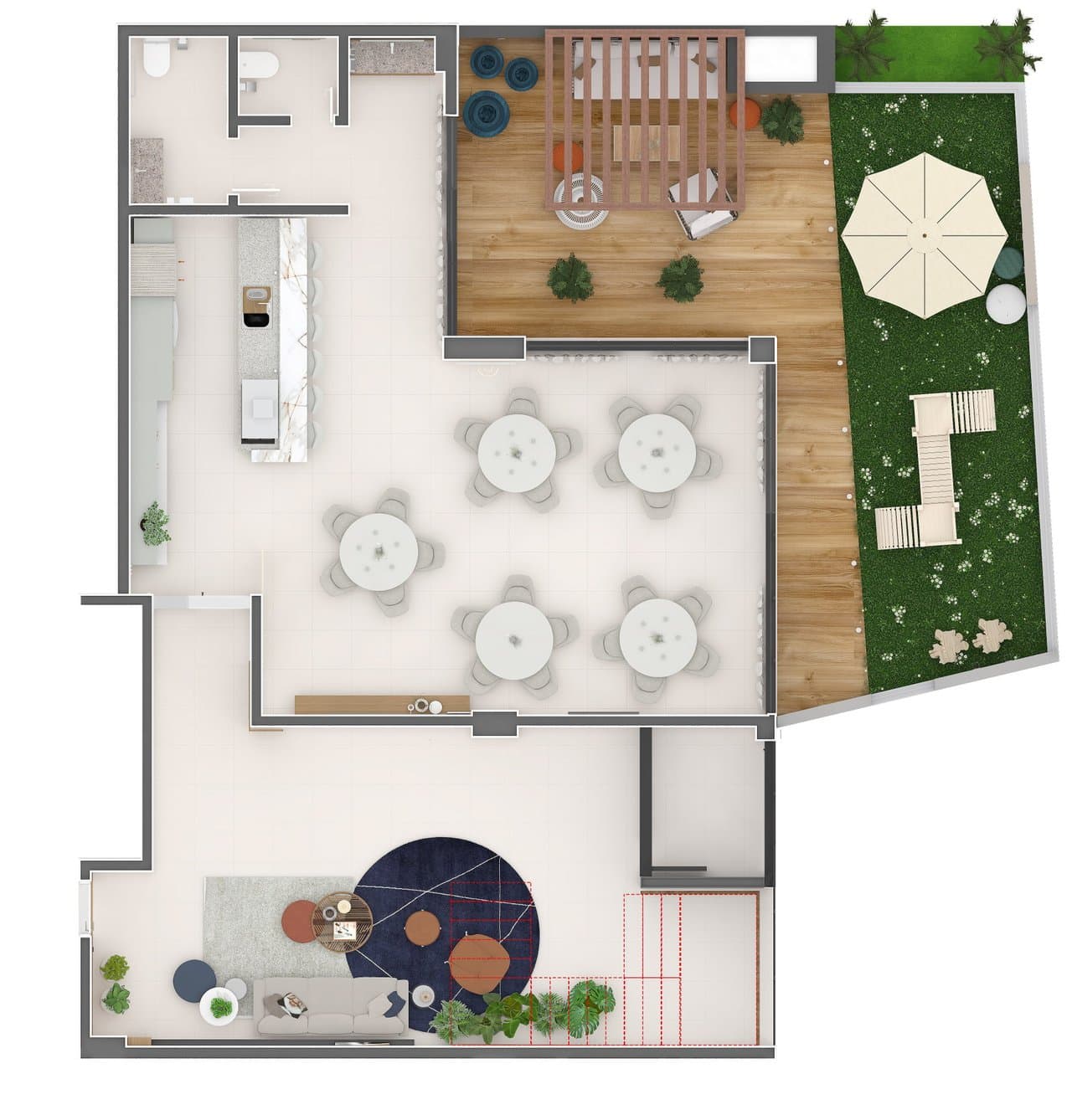 Differentiated de 3 quartos com 1 suíte e 156 m² em Itajaí