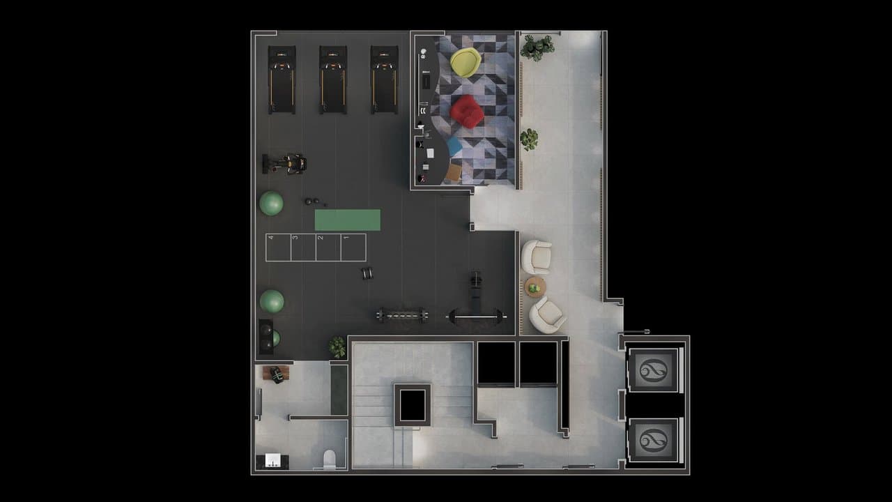 Apartamento de 3 quartos com 1 suíte e 76 m² em Itajaí