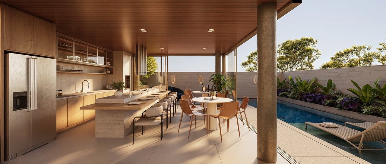 Apartamento de 3 quartos com 3 suítes e 124 m² em Itajaí