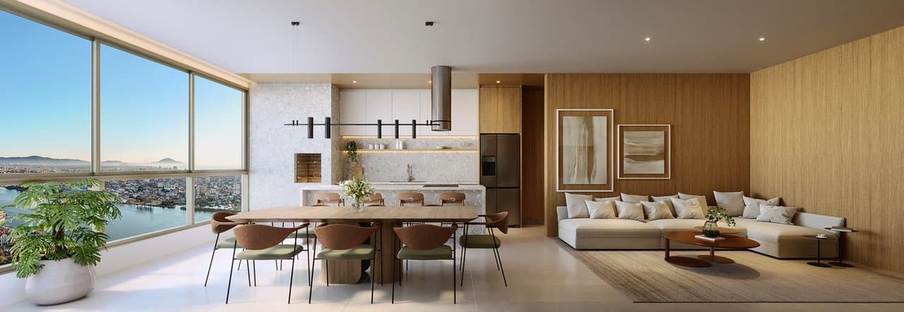 Apartamento de 3 quartos com 3 suítes e 179 m² em Itajaí