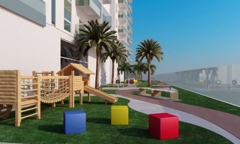 Apartamento de 1 quarto e 43 m² em Itajaí