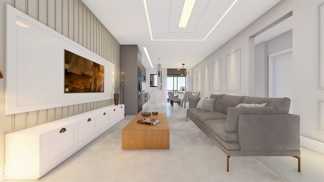 Apartamento de 3 quartos com 3 suítes e 122 m² em Itajaí