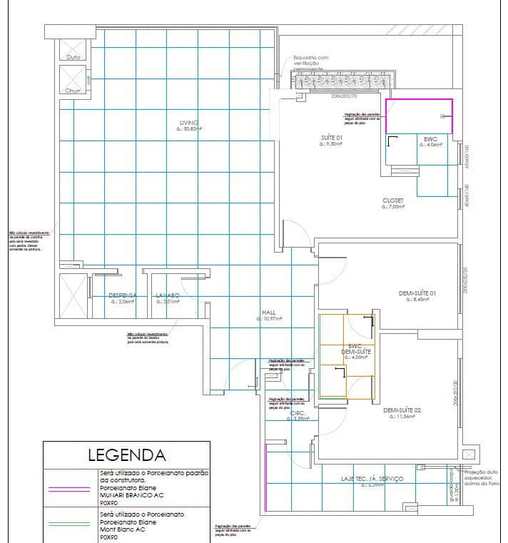 Apartamento de 3 quartos com 1 suíte e 125 m² em Itajaí