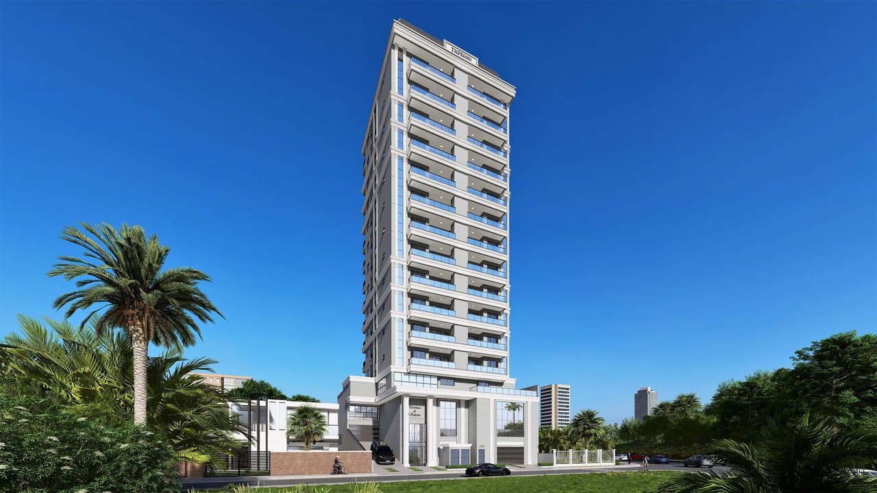 Apartamento de 2 quartos com 2 suítes e 103 m² em Itajaí