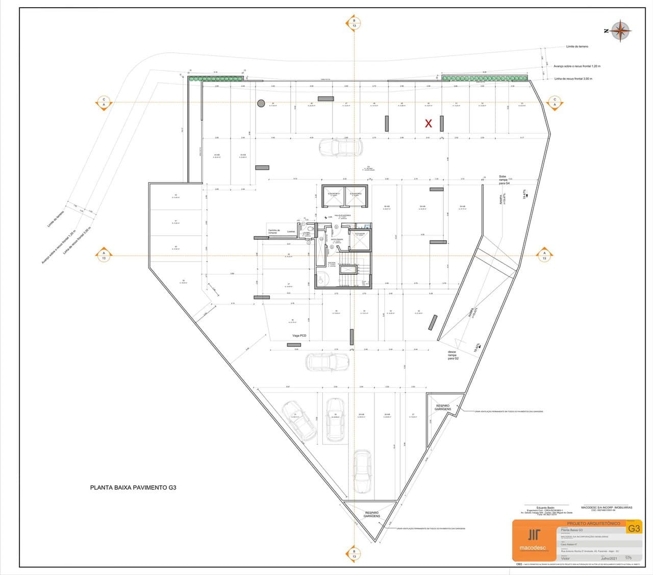 Apartamento de 3 quartos com 3 suítes e 173 m² em Itajaí