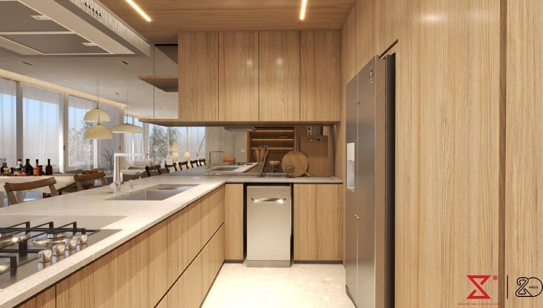 Apartamento de 3 quartos com 3 suítes e 200 m² em Itajaí