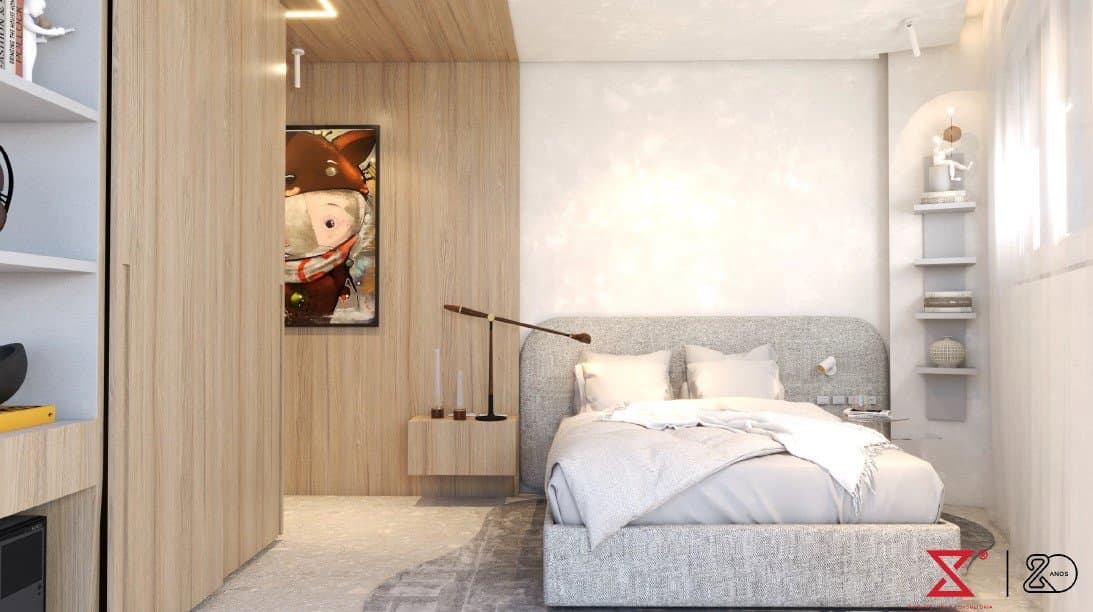 Apartamento de 3 quartos com 3 suítes e 200 m² em Itajaí