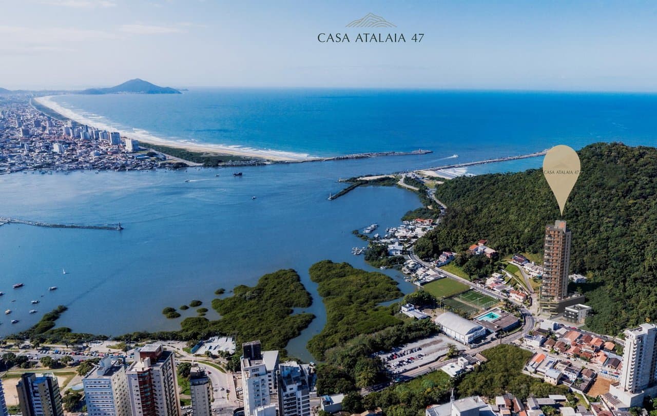 Apartamento de 3 quartos com 3 suítes e 125 m² em Itajaí