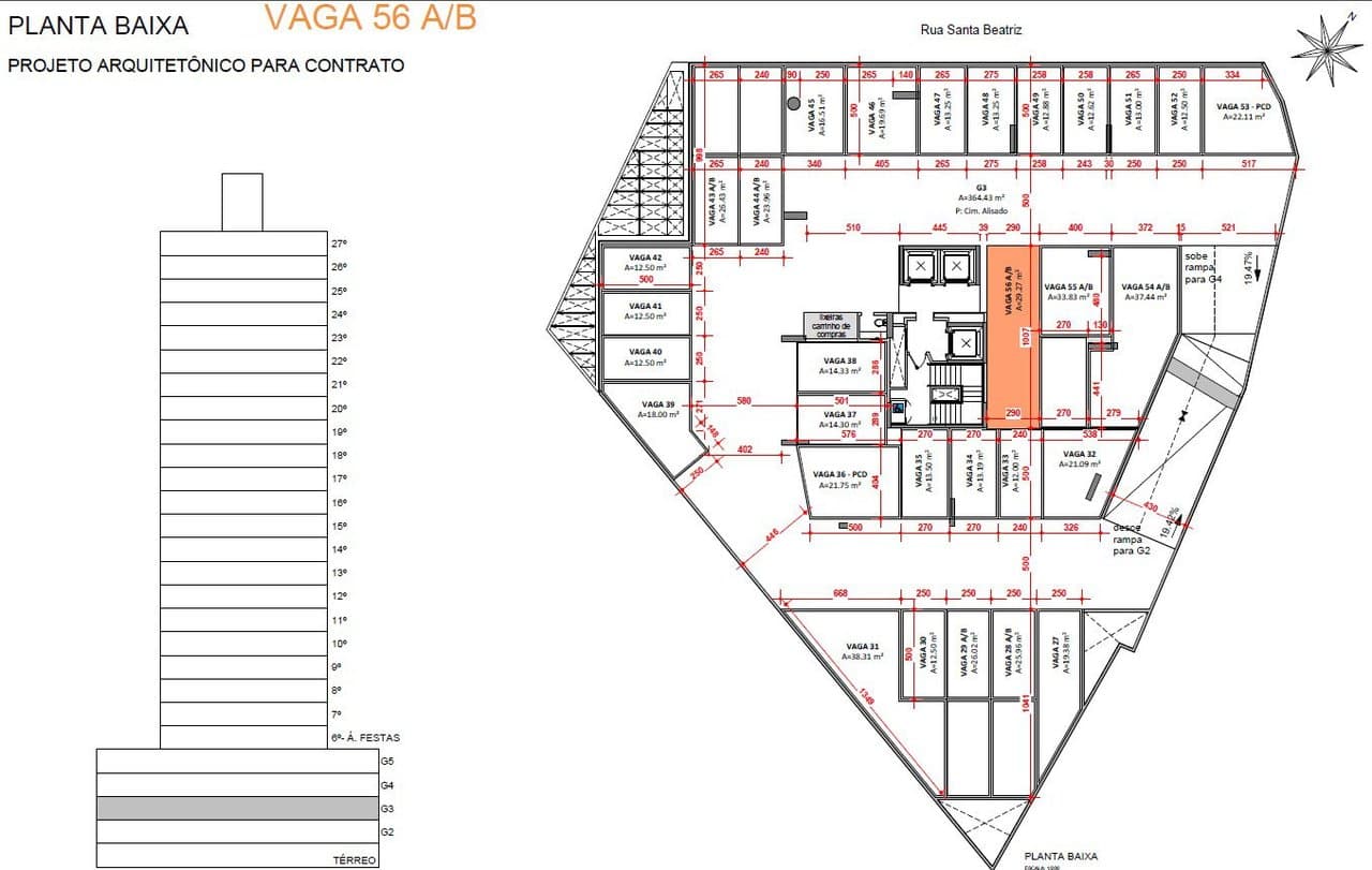 Apartamento de 2 quartos com 2 suítes e 93 m² em Itajaí