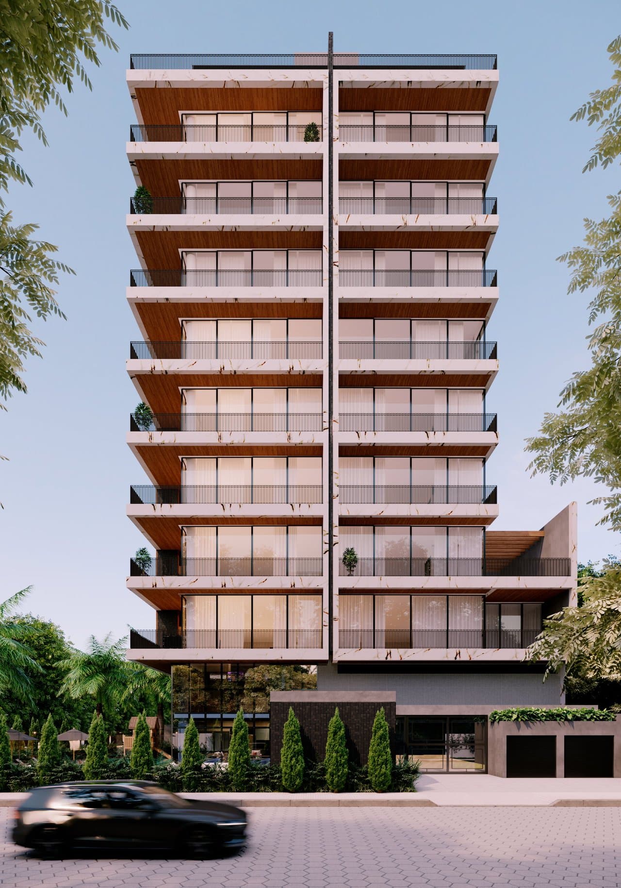 Apartamento de 3 quartos com 3 suítes e 164 m² em Itajaí
