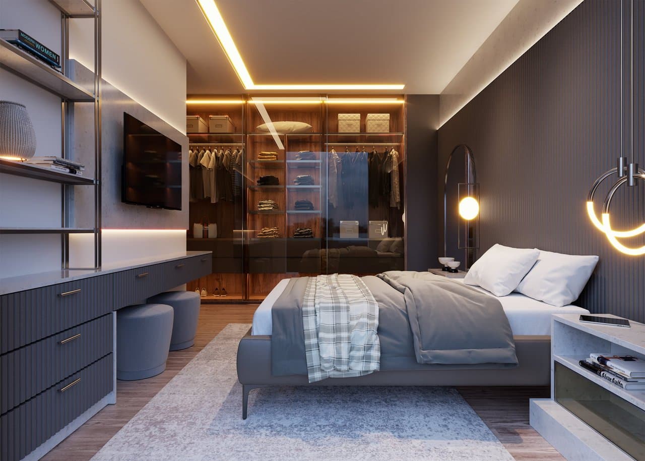 Apartamento de 3 quartos com 3 suítes e 164 m² em Itajaí