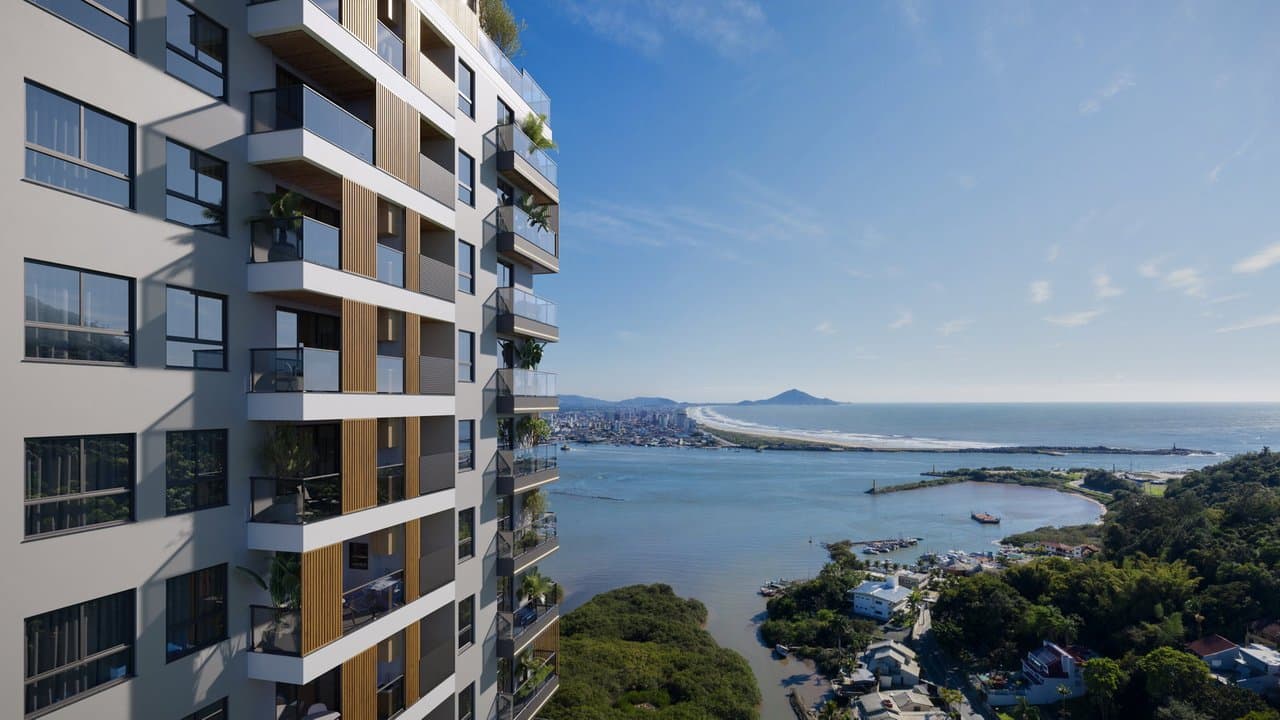 Apartamento de 3 quartos com 3 suítes e 129 m² em Itajaí