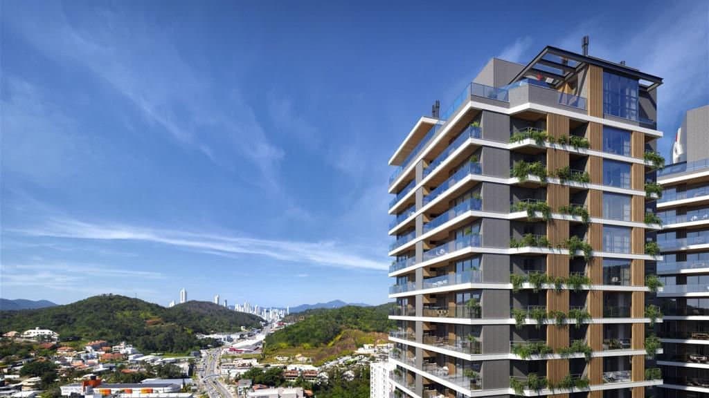 Apartamento de 2 quartos com 2 suítes e 90 m² em Praia Brava , Itajaí