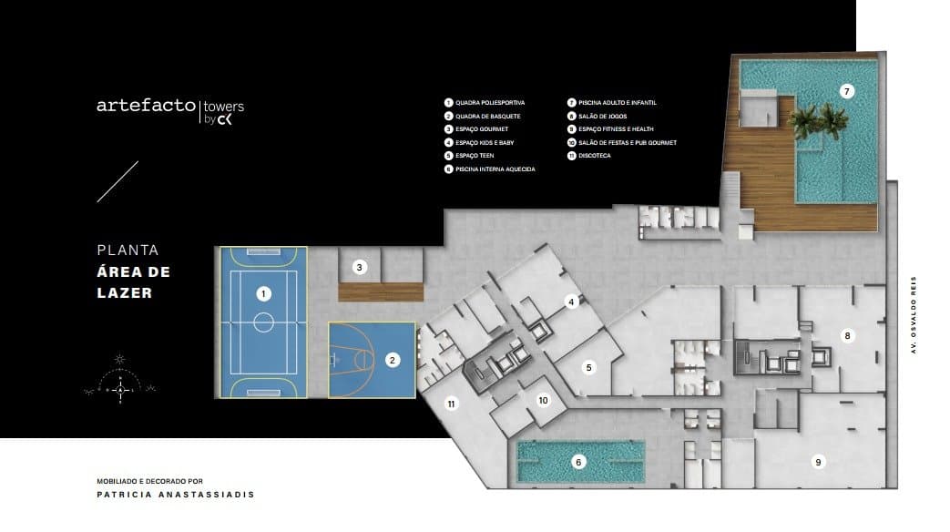 Apartamento de 2 quartos com 2 suítes e 90 m² em Praia Brava , Itajaí