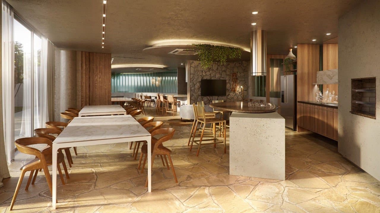 Apartamento de 3 quartos com 3 suítes e 126 m² em Praia Brava , Itajaí