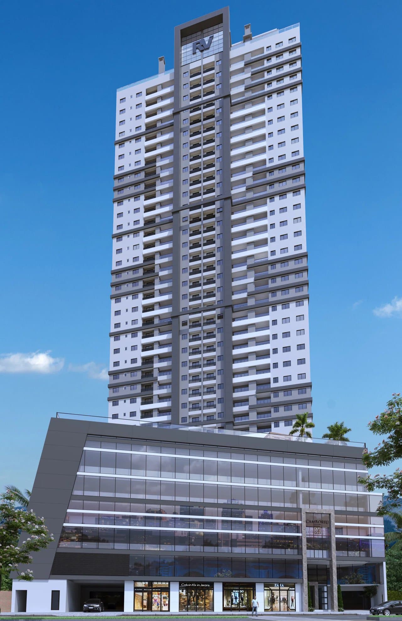 Apartamento de 2 quartos com 1 suíte e 94 m² em Camboriú