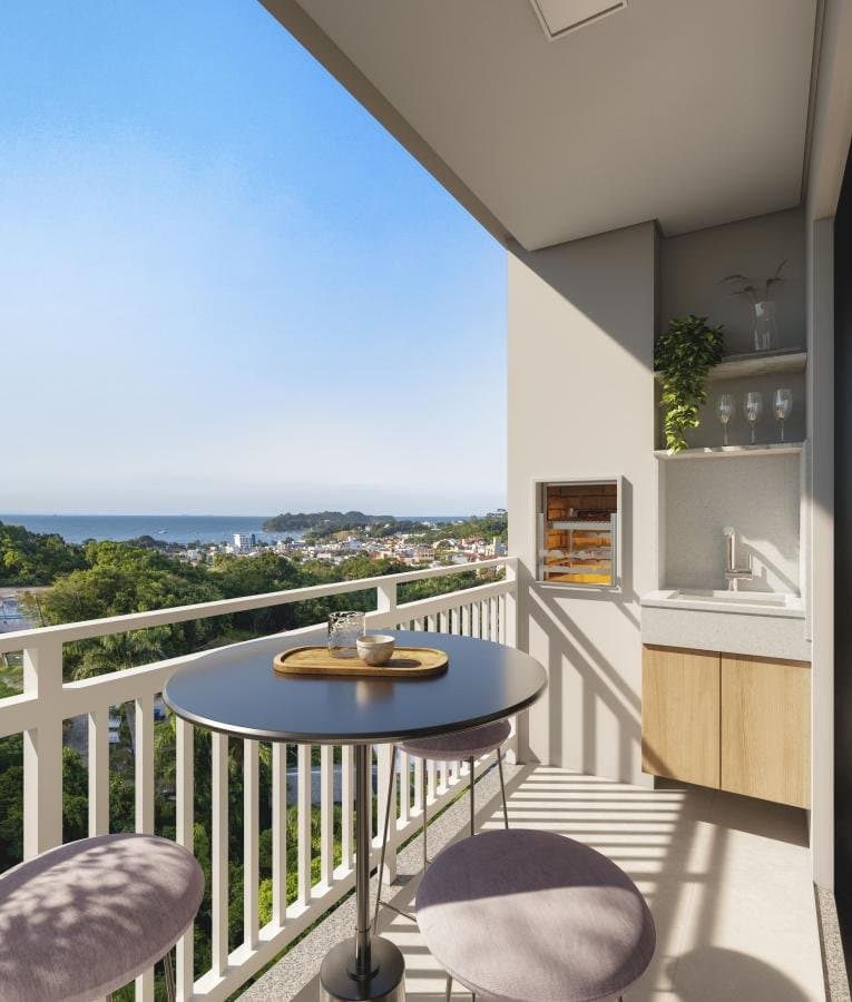 Apartamento de 2 quartos e 51 m² em Penha