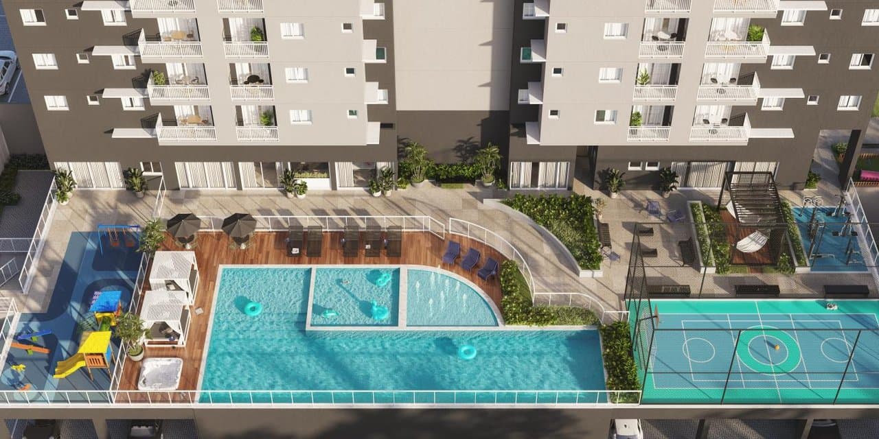 Apartamento de 2 quartos e 51 m² em Penha