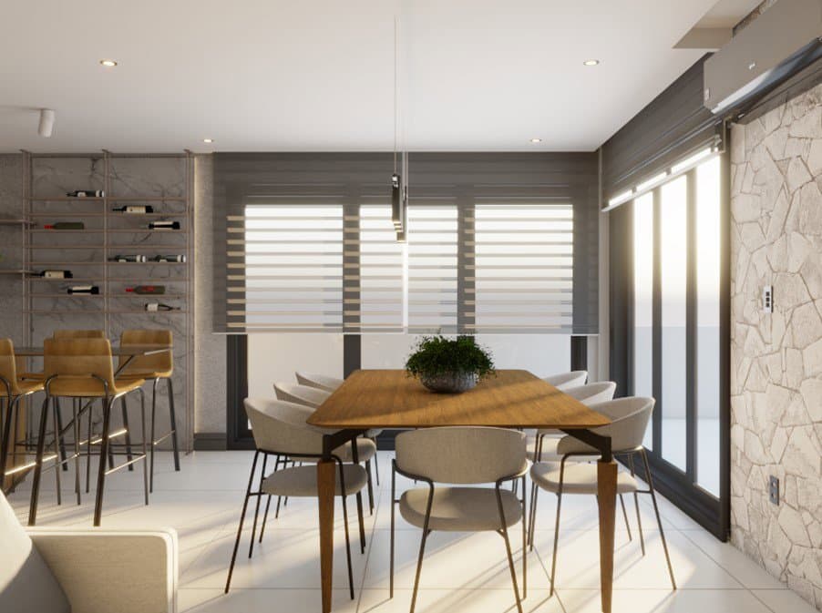 Apartamento de 3 quartos com 3 suítes e 330 m² em Bal. Camboriú
