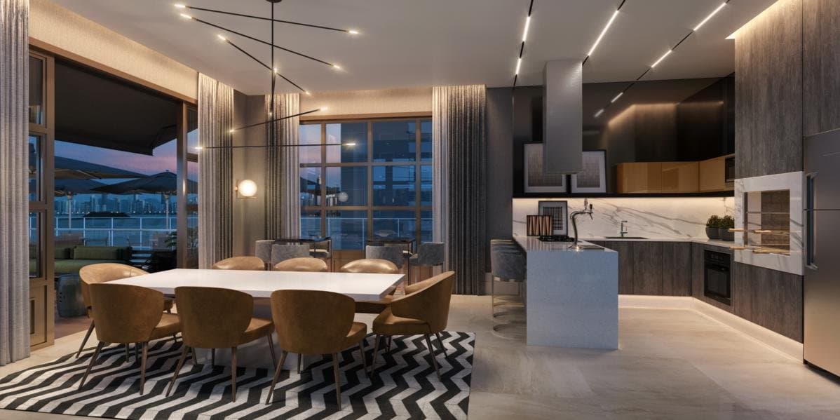 Apartamento de 4 quartos com 4 suítes e 232 m² em Bal. Camboriú