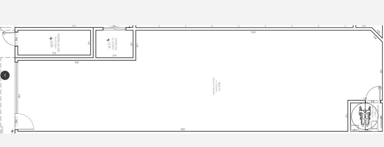 Sala Comercial 100 m² em Bal. Camboriú