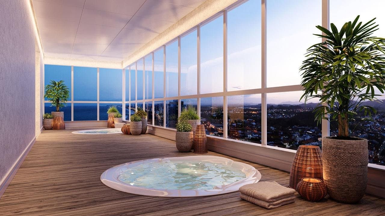 Apartamento de 4 quartos com 4 suítes e 196 m² em Bal. Camboriú