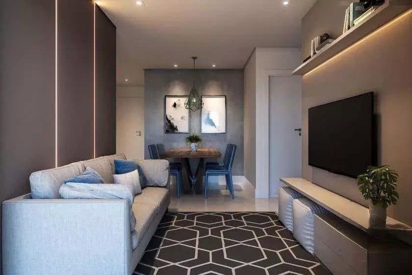 Apartamento de 2 quartos com 1 suíte e 64 m² em Bal. Camboriú
