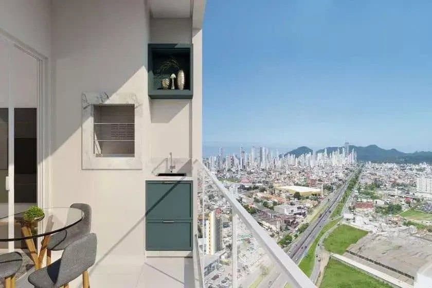 Apartamento de 2 quartos com 1 suíte e 64 m² em Bal. Camboriú