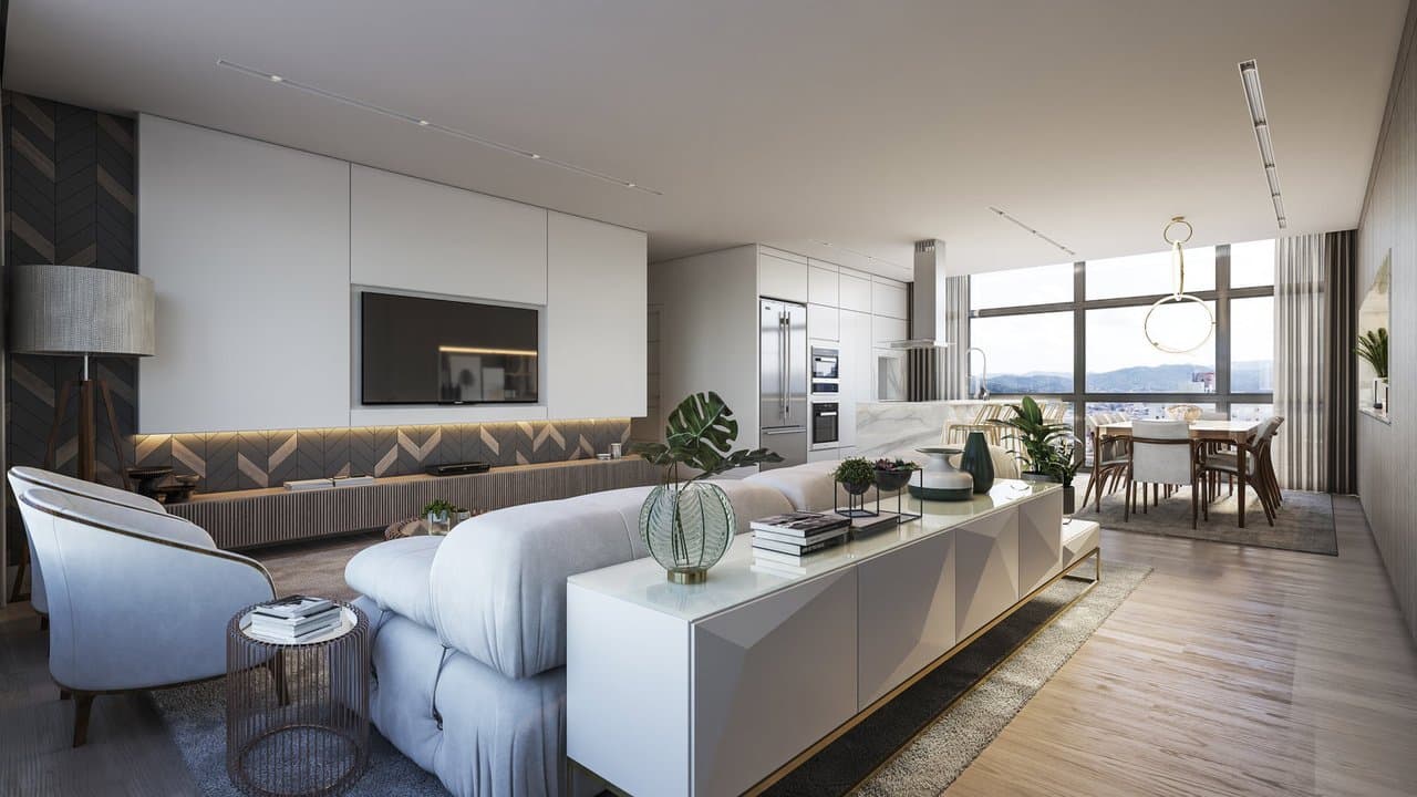 Apartamento de 3 quartos com 3 suítes e 144 m² em Bal. Camboriú