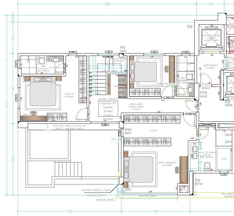 Cobertura de 3 quartos com 3 suítes e 216 m² em Bal. Camboriú