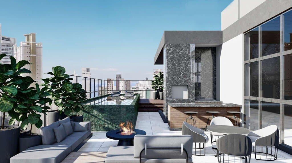 Apartamento de 3 quartos com 3 suítes e 141 m² em Bal. Camboriú