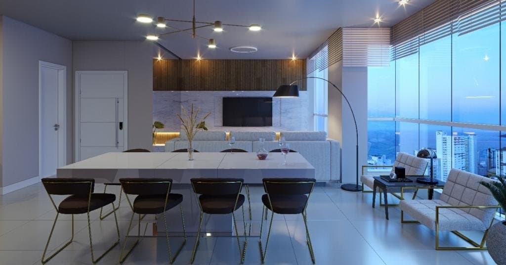 Apartamento de 4 quartos com 2 suítes e 146 m² em Bal. Camboriú