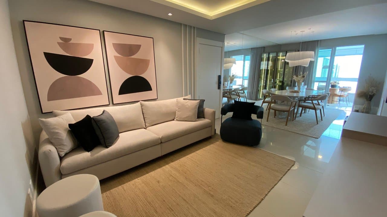 Apartamento de 3 quartos com 1 suíte e 139 m² em Bal. Camboriú