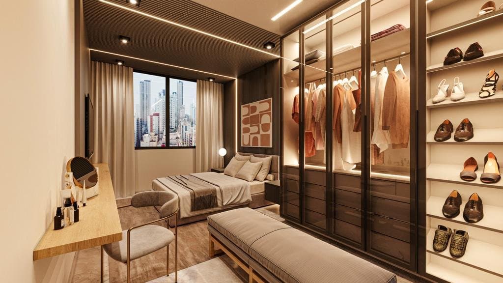 Apartamento de 3 quartos com 3 suítes e 134 m² em Bal. Camboriú
