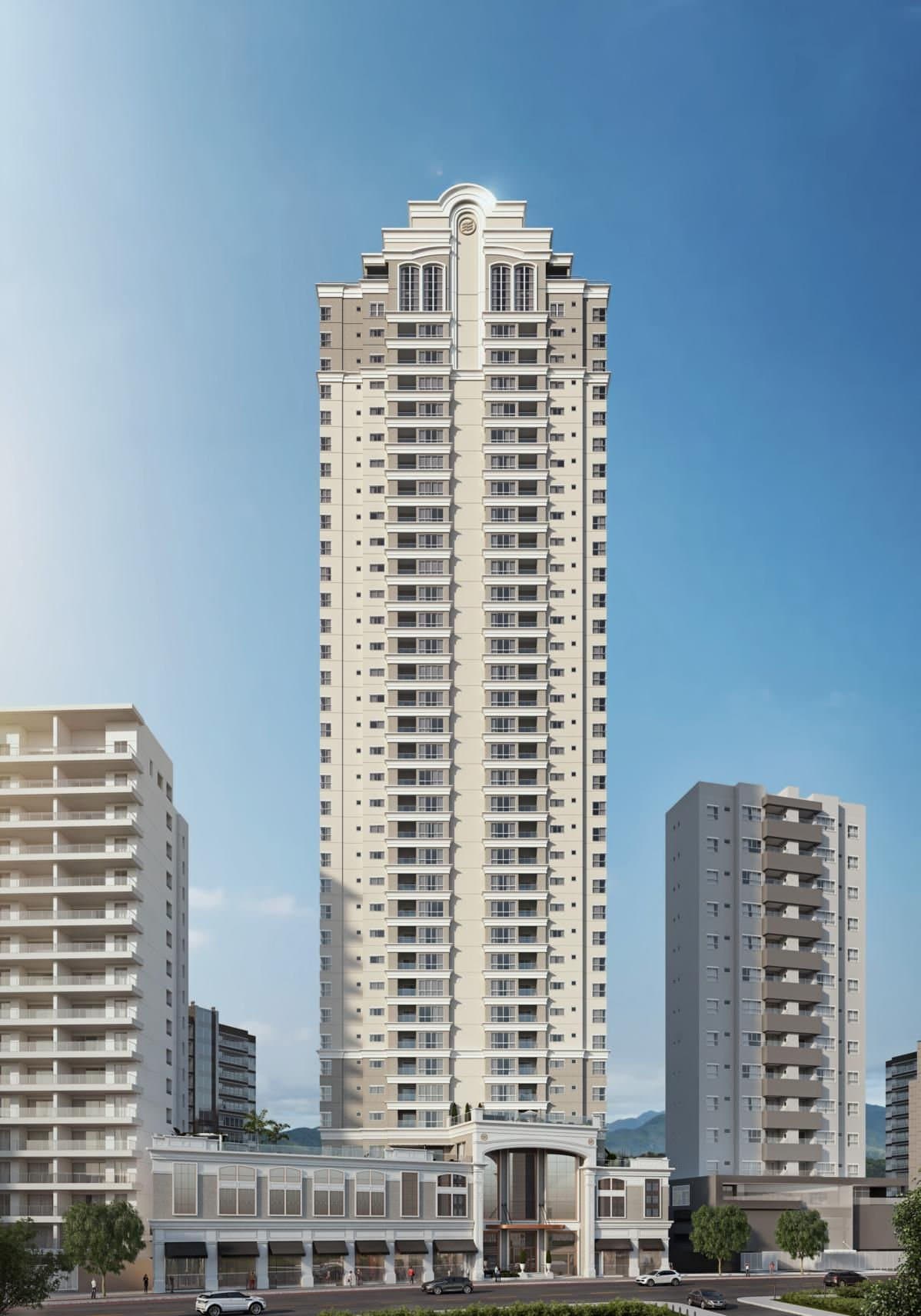 Apartamento de 3 quartos com 3 suítes e 121 m² em Centro, Bal. Camboriú