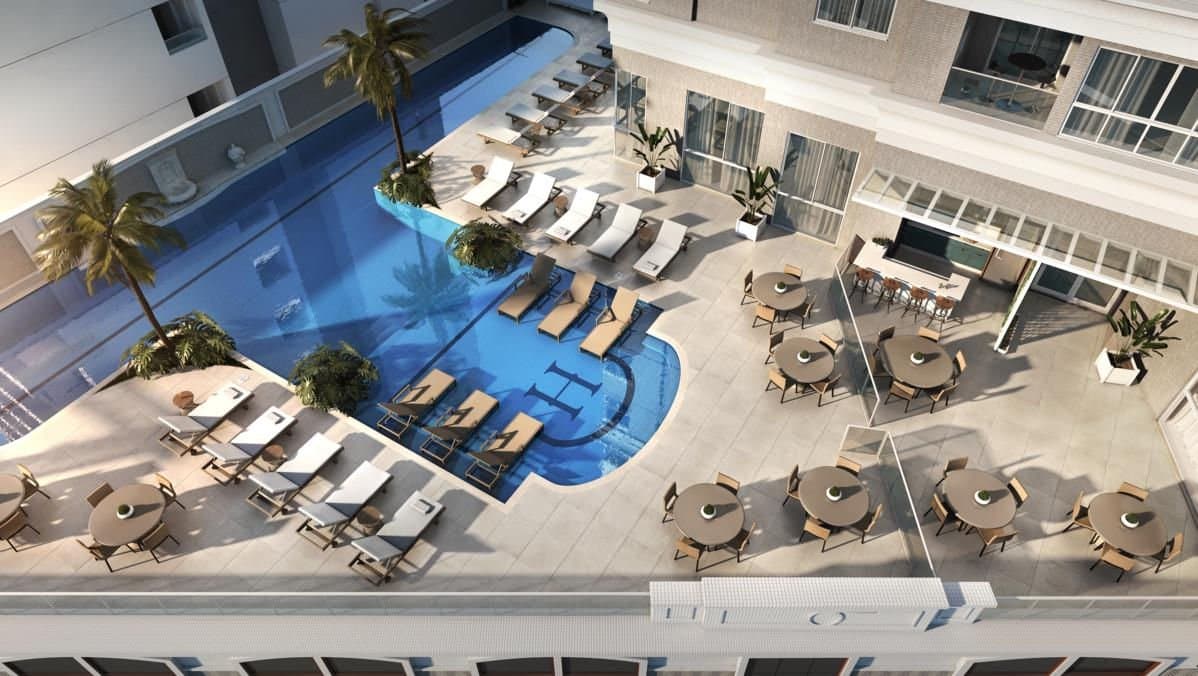 Apartamento de 3 quartos com 3 suítes e 121 m² em Centro, Bal. Camboriú