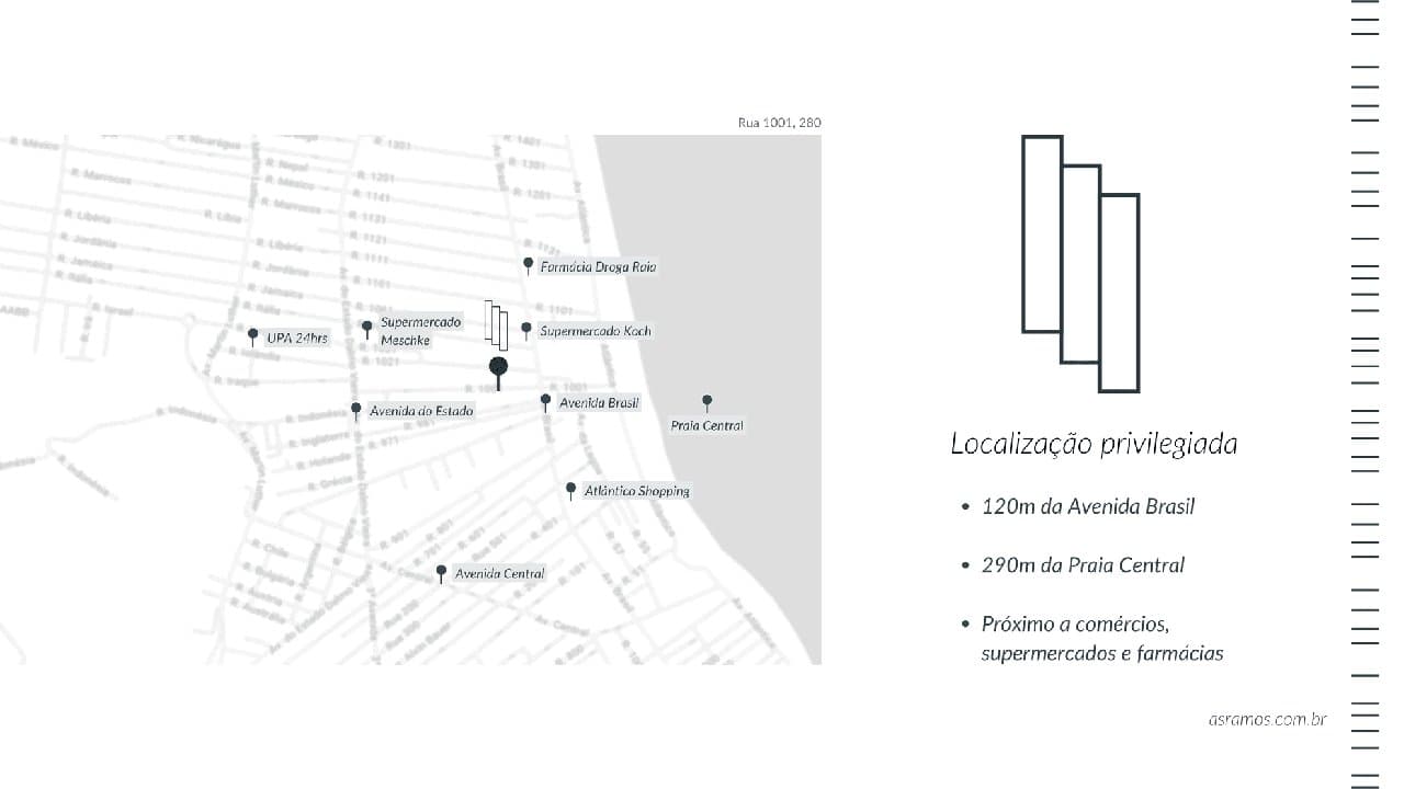 Apartamento de 4 quartos com 4 suítes e 159 m² em Centro, Bal. Camboriú