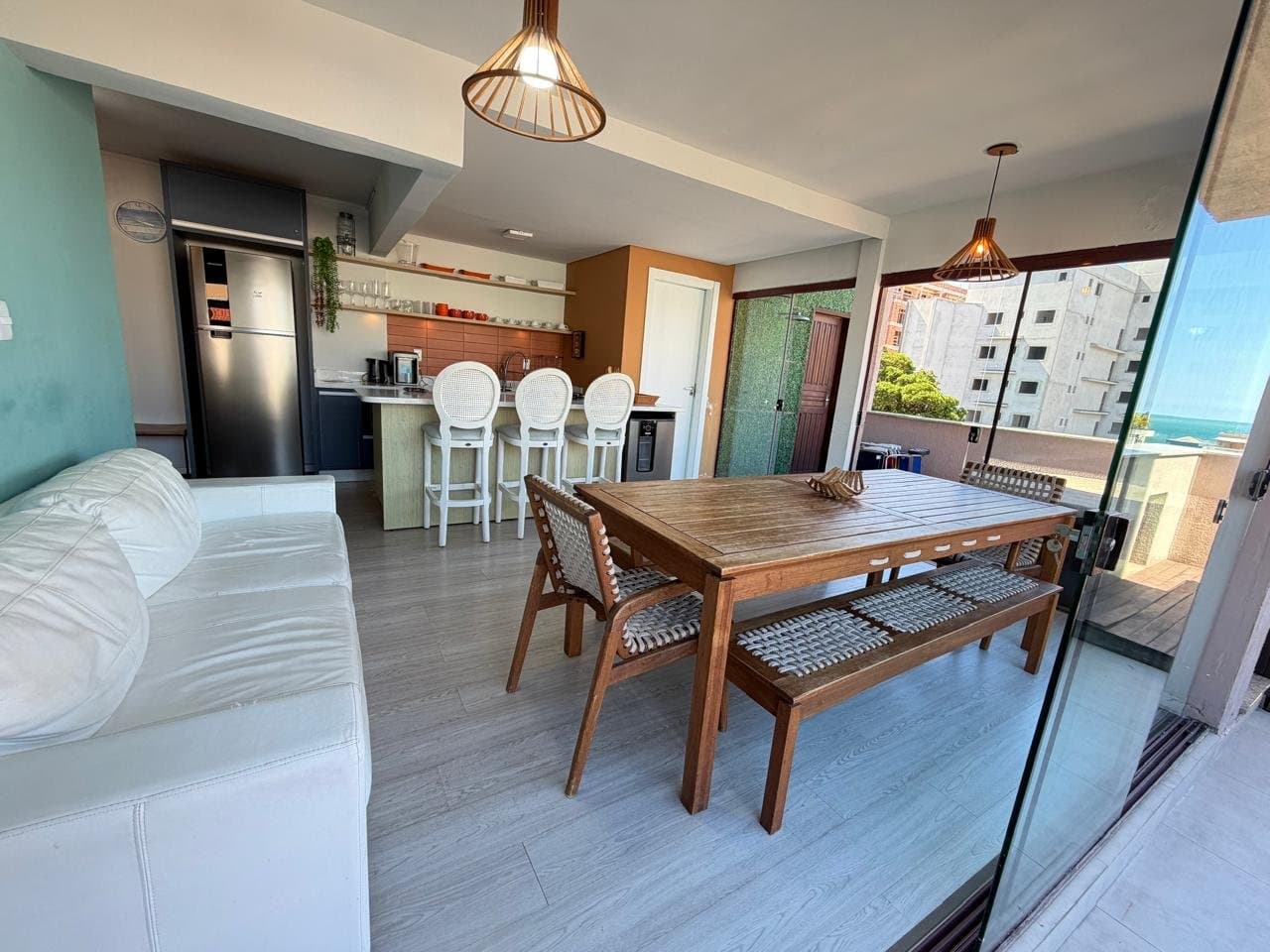Cobertura de 1 quarto com 1 suíte e 64 m² em Bombinhas