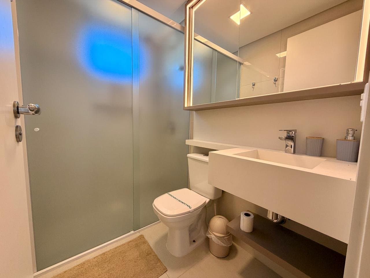 Apartamento de 3 quartos com 3 suítes e 101 m² em Bombinhas