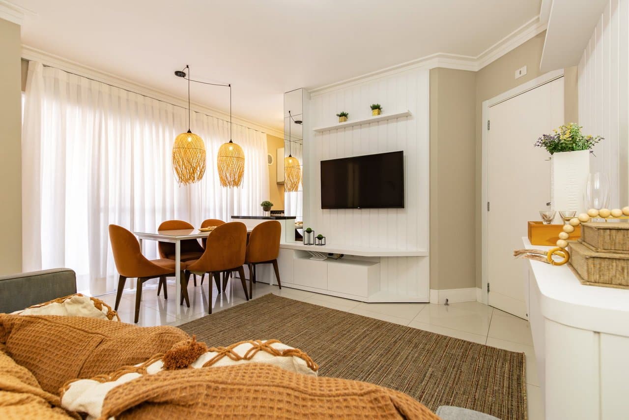 Apartamento de 2 quartos com 1 suíte e 62 m² em Bombinhas