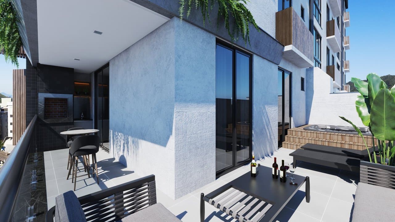 Apartamento de 2 quartos e 56 m² em Bombinhas