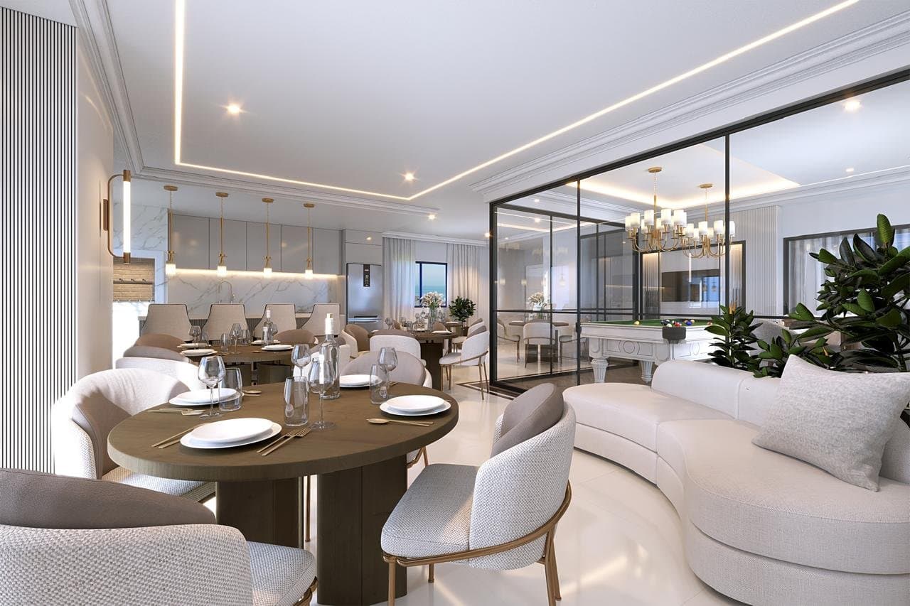 Apartamento de 3 quartos com 3 suítes e 98 m² em Bombinhas