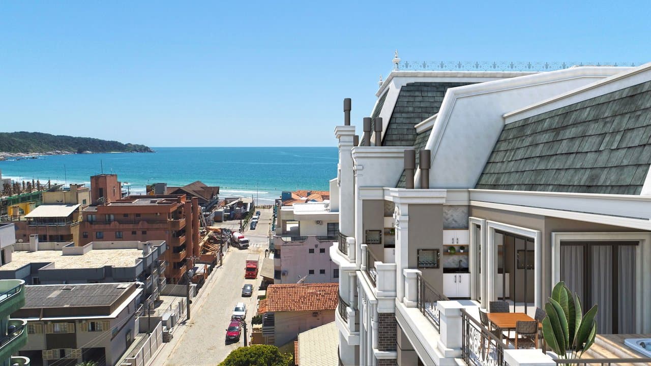 Apartamento de 2 quartos com 2 suítes e 122 m² em Bombinhas