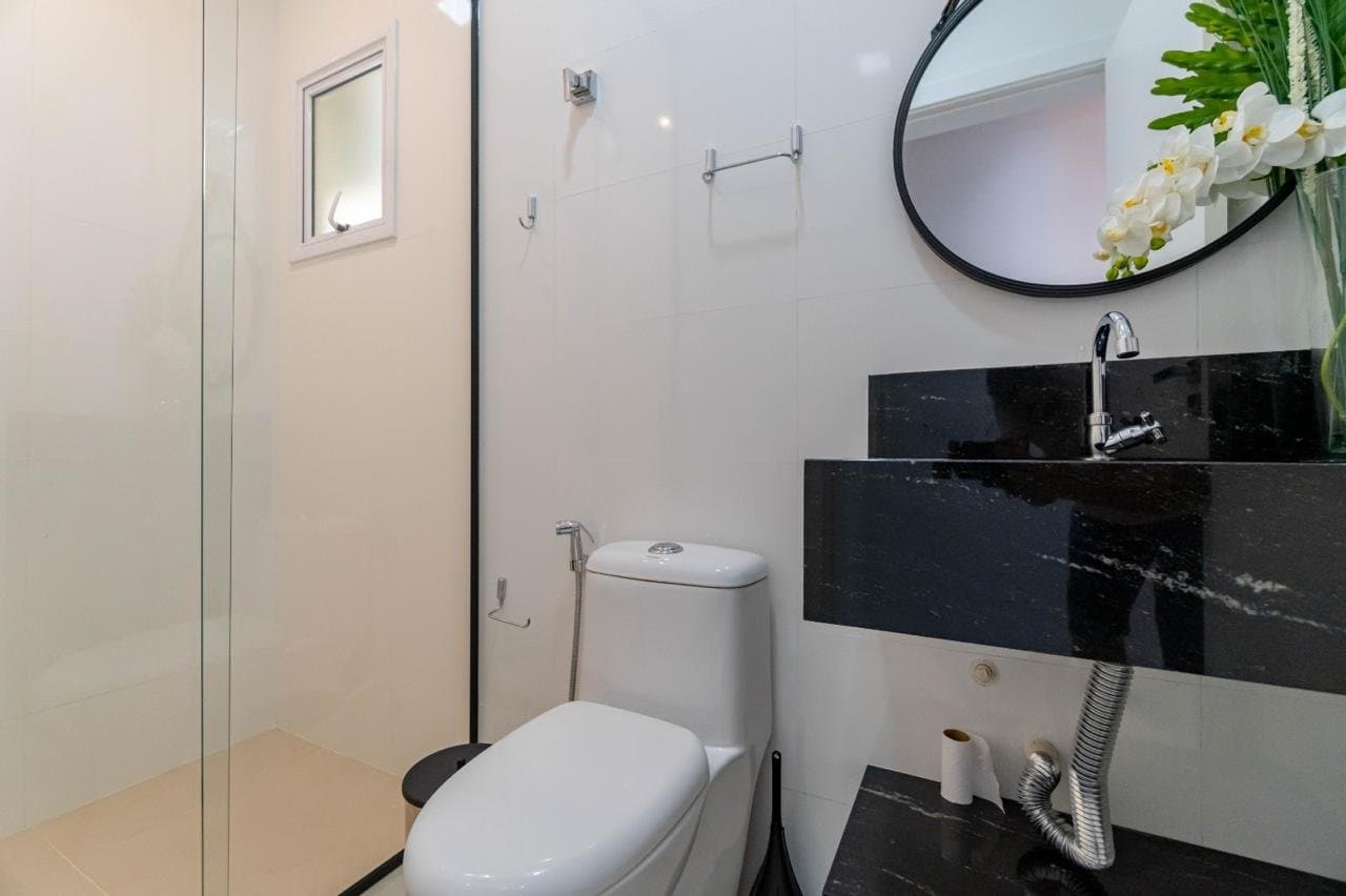 Apartamento de 1 quarto com 1 suíte e 70 m² em Bombinhas