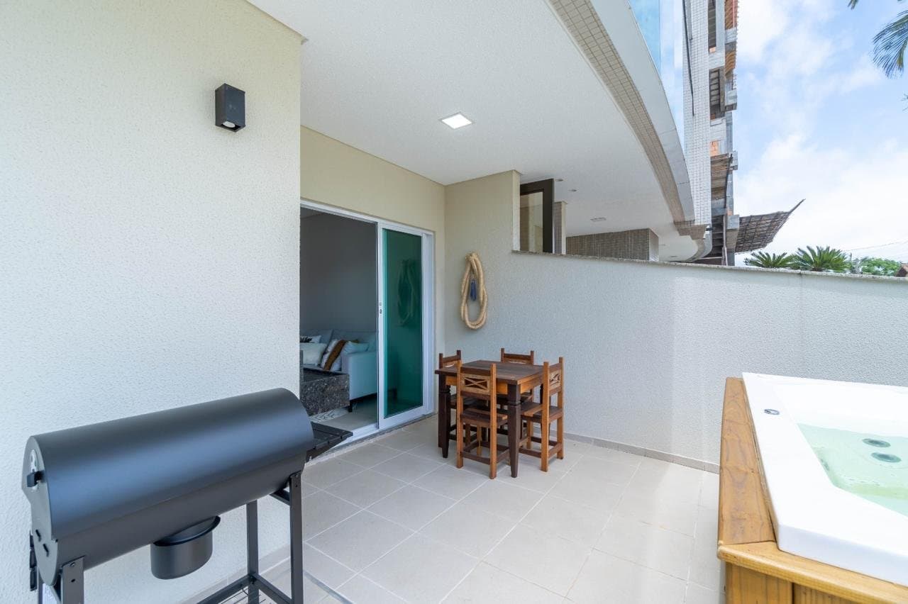 Apartamento de 1 quarto com 1 suíte e 70 m² em Bombinhas